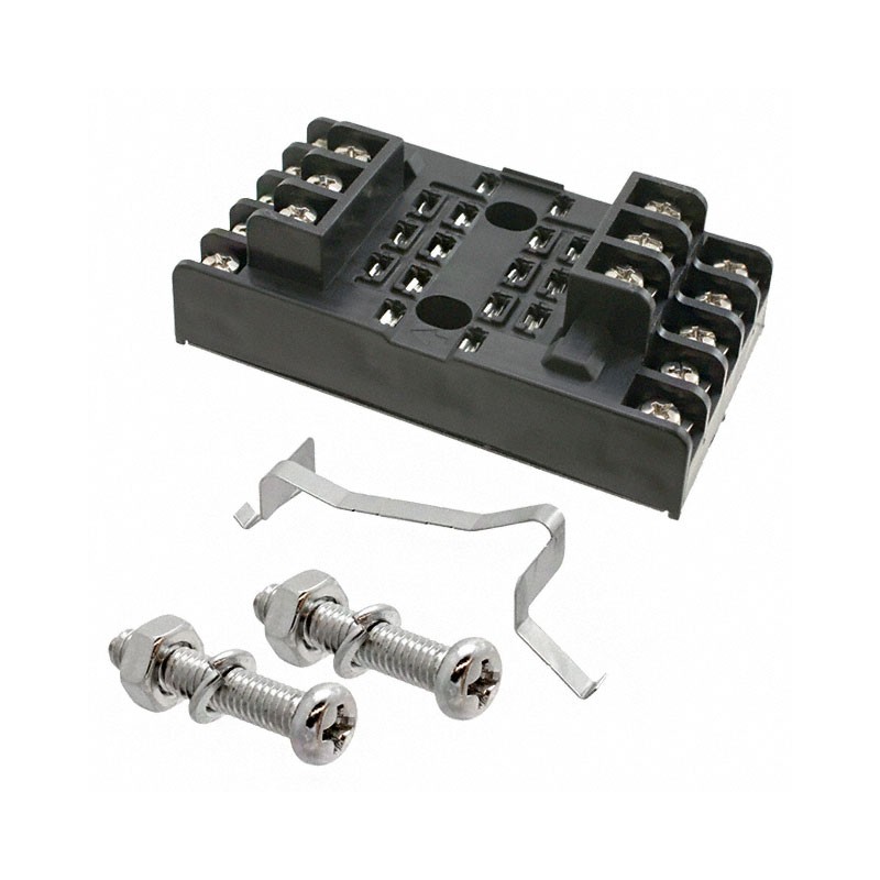 1 pcs : SP4-SF - RELAY SOCKET 16 POS CHASSIS MT