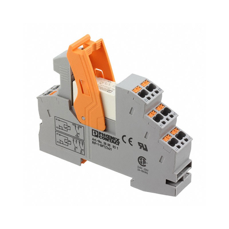 1 pcs : 2903331 - RELAY GEN PURPOSE DPDT 8A 230V