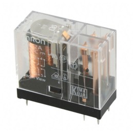 1 pcs : G2R-2A-ASI-DC24 - RELAY GEN PURPOSE DPST 5A 24V