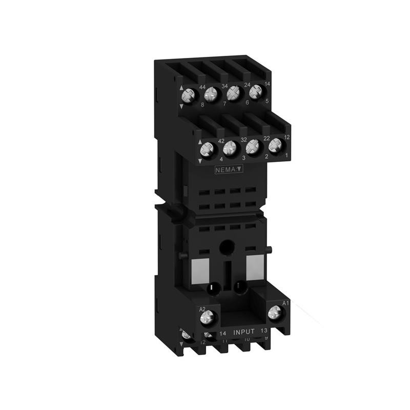 1 pcs : RXZE2M114M - HARMONY, SOCKET, FOR RXM2/RXM4 R