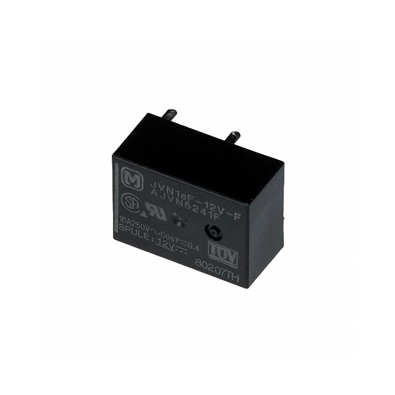 1 pcs : JVN1AF-12V-F - RELAY GEN PURPOSE SPST 16A 12V