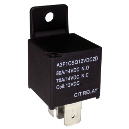 1 pcs : A3F1CSQ12VDC2D - RELAY AUTOMOTIVE SPDT 80A 12V