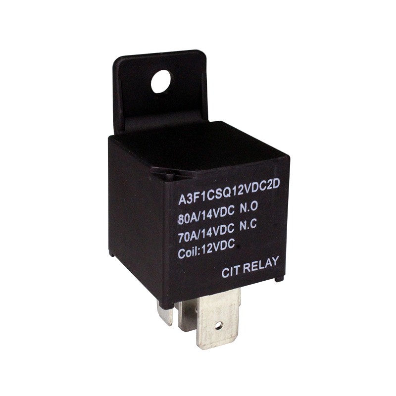 1 pcs : A3F1CSQ12VDC2D - RELAY AUTOMOTIVE SPDT 80A 12V
