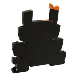 1 pcs : 2-1416100-0 - RELAY SOCKET 5 POSITION DIN RAIL