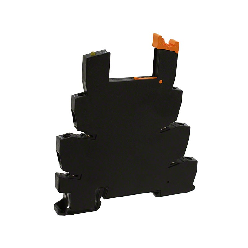 1 pcs : 2-1416100-0 - RELAY SOCKET 5 POSITION DIN RAIL