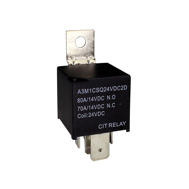 1 pcs : A3M1CSQ24VDC2D - RELAY AUTOMOTIVE SPDT 80A 24V