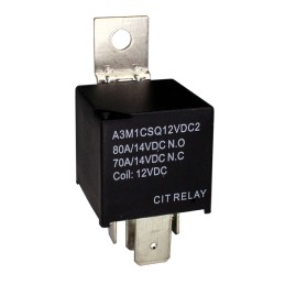 1 pcs : A3M1CSQ12VDC2R - RELAY AUTOMOTIVE SPDT 80A 12V