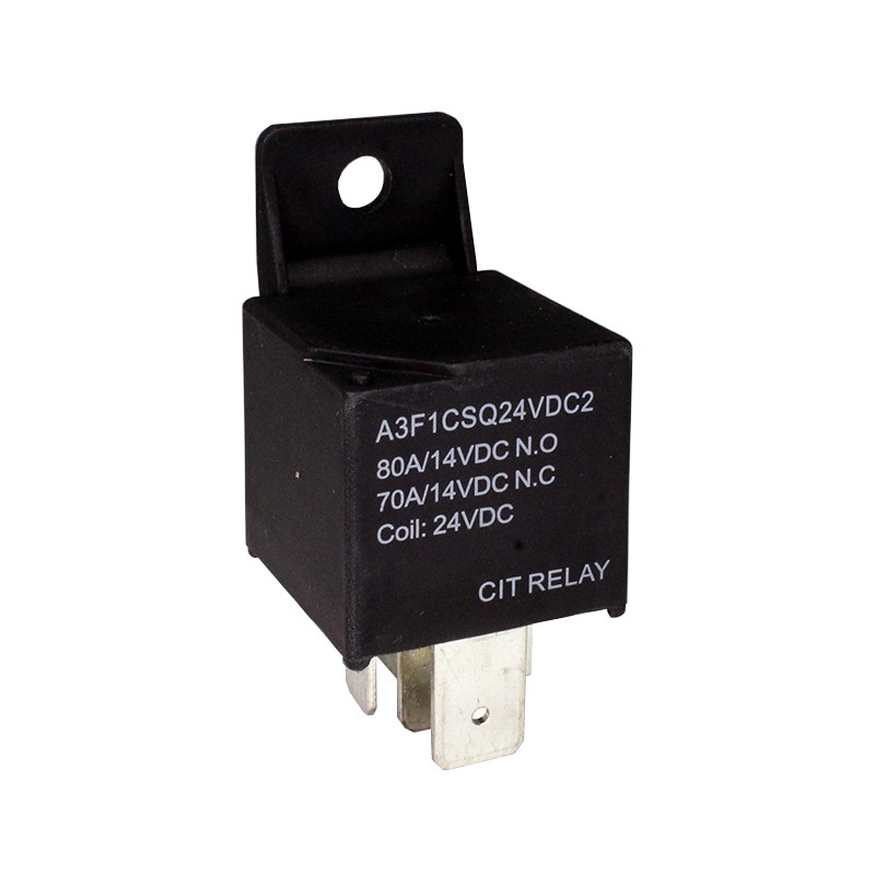 1 pcs : A3F1CSQ24VDC2R - RELAY AUTOMOTIVE SPDT 80A 24V