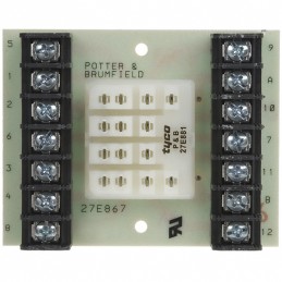 1 pcs : 27E867 - RELAY SOCKET 14 POS CHASSIS MT