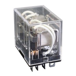 1 pcs : J1522CT24VDC - RELAY GEN PURPOSE DPDT 10A 24V