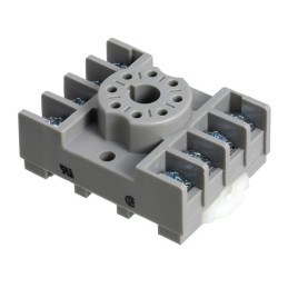 1 pcs : 27E891 - RELAY SOCKET 8 POSITION DIN RAIL