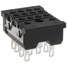 1 pcs : PY14 - RELAY SOCKET 14 POS PANEL MOUNT