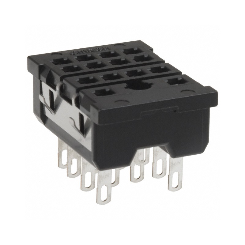 1 pcs : PY14 - RELAY SOCKET 14 POS PANEL MOUNT