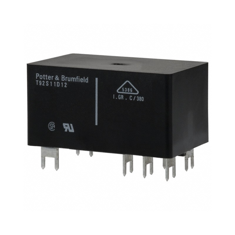 1 pcs : T92S11D12-48 - RELAY GEN PURPOSE DPDT 30A 48V