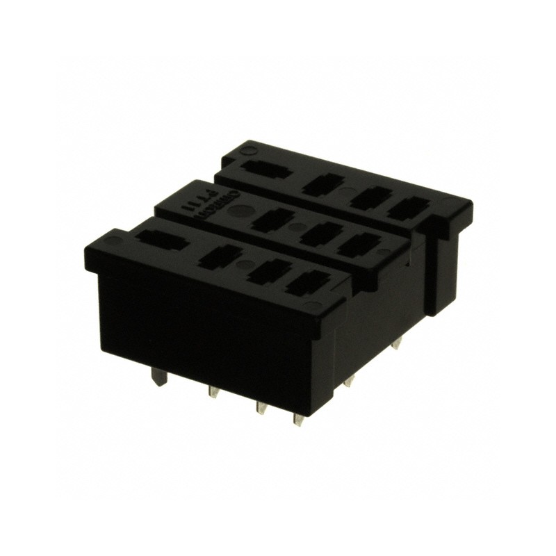 1 pcs : PT11-0 - RELAY SOCKET 11 POS THROUGH HOLE