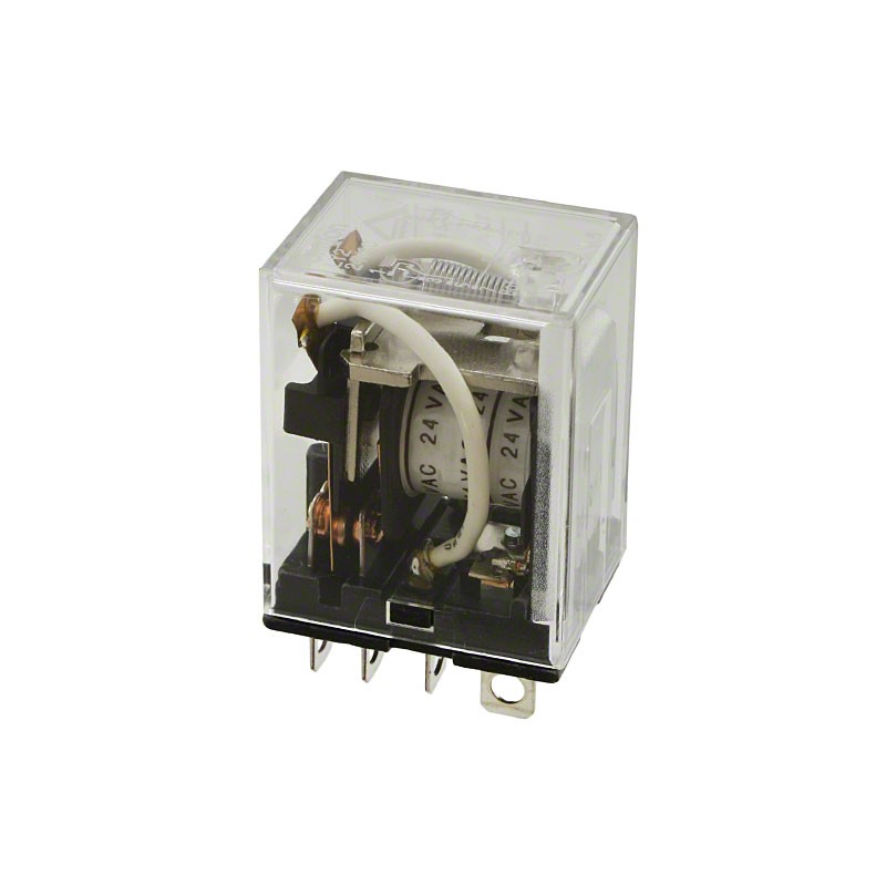 1 pcs : LY2-AC24 - RELAY GEN PURPOSE DPDT 10A 24V
