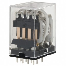 1 pcs : MY4-02-DC24 - RELAY GEN PURPOSE 4PDT 3A 24V