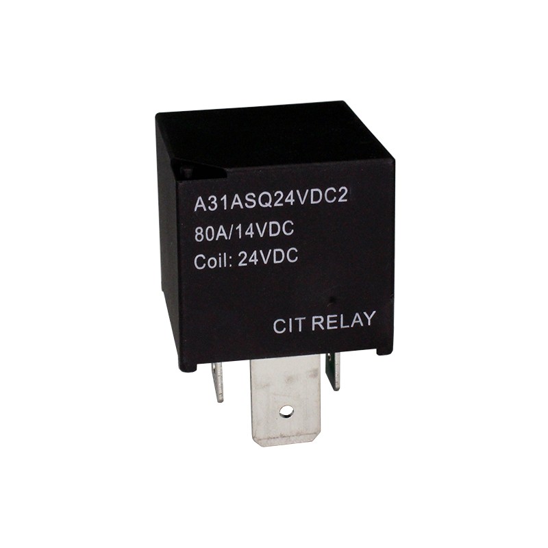 1 pcs : A31ASQ24VDC2D - RELAY AUTOMOTIVE SPST 80A 24V