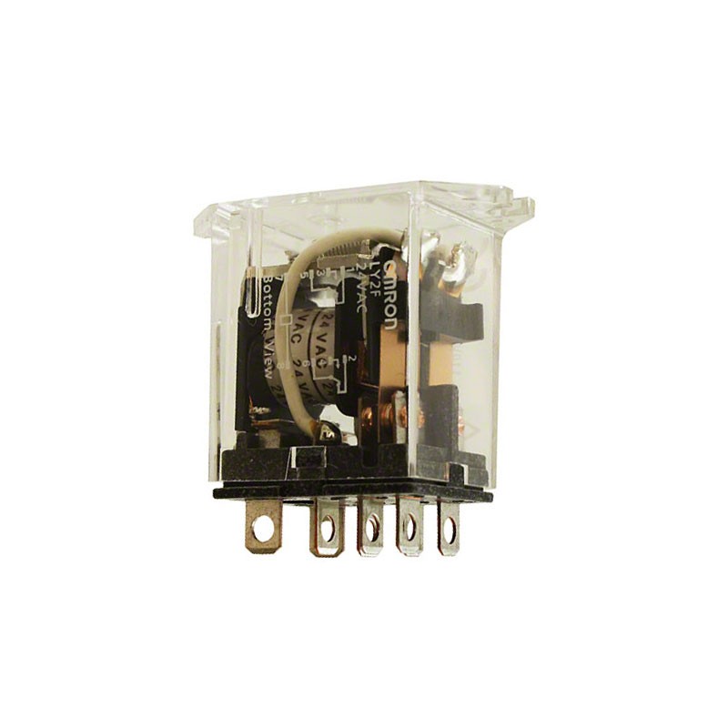 1 pcs : LY2F-AC24 - RELAY GEN PURPOSE DPDT 10A 24V