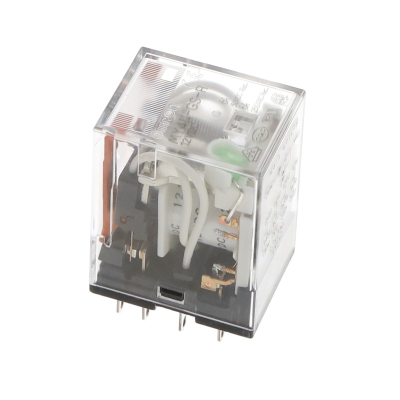1 pcs : MY4N-GS-R DC12 - RELAY GEN PURPOSE 4PDT 12V