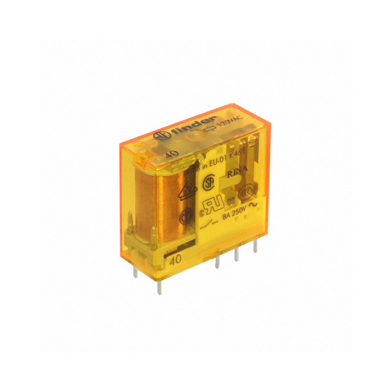 1 pcs : 40.52.8.120.0000 - RELAY GEN PURPOSE DPDT 8A 120V