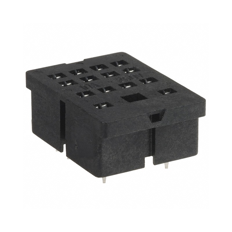 1 pcs : 3-1415043-1 - RELAY SOCKET 14 POS THROUGH HOLE