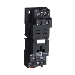 1 pcs : RPZF2 - ZELIO, PLUGIN RELAY SOCKET, MIXE