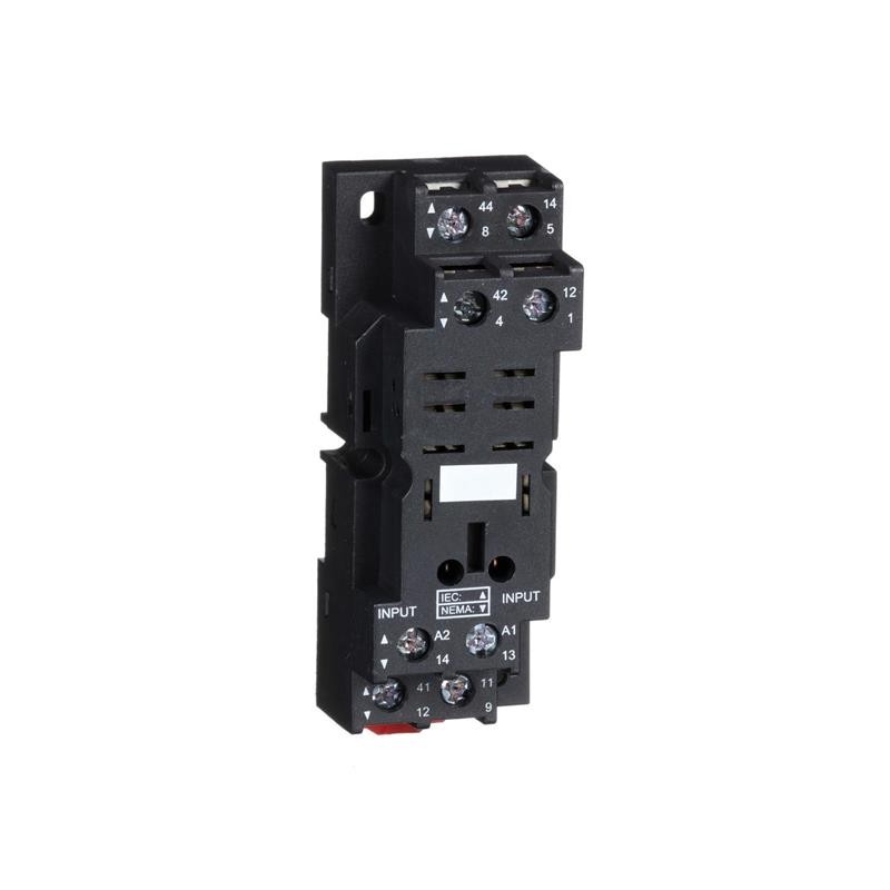 1 pcs : RPZF2 - ZELIO, PLUGIN RELAY SOCKET, MIXE