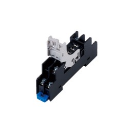 1 pcs : SJ1S-05BW - RELAY SOCKET 5 POSITION DIN RAIL