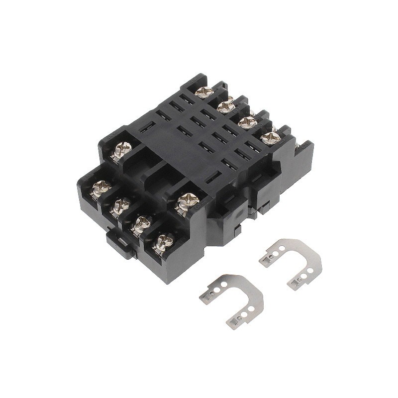 1 pcs : SH4B-05 - RELAY SOCKET 14 POS DIN RAIL