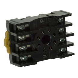 1 pcs : PF085A - RELAY SOCKET 8 POSITION DIN RAIL