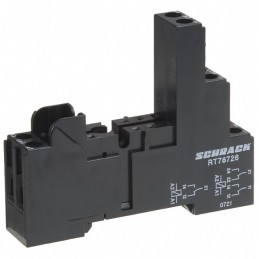 1 pcs : 6-1415035-1 - RELAY SOCKET 8 POSITION DIN RAIL