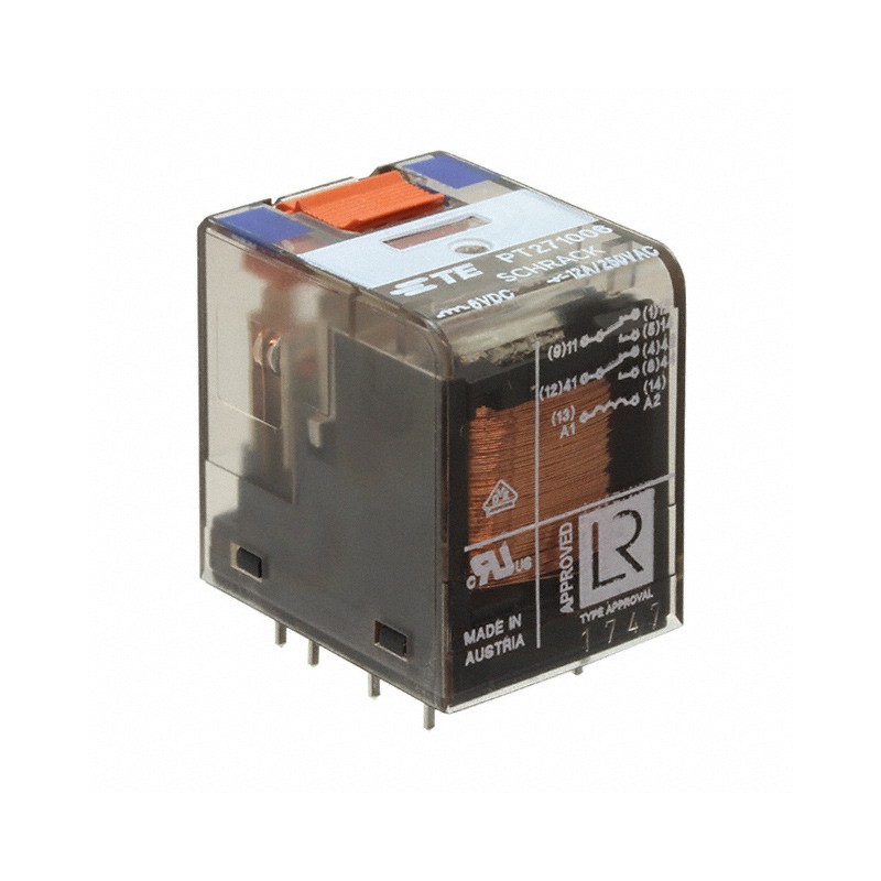 1 pcs : 3-1415358-1 - RELAY GEN PURPOSE 4PDT 6A 48V