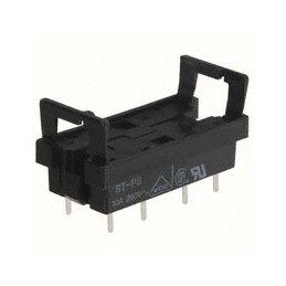 1 pcs : ST-PS - RELAY SOCKET 8 POS THROUGH HOLE