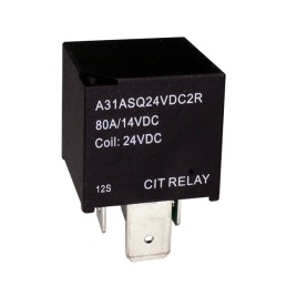 1 pcs : A31ASQ24VDC2R - RELAY AUTOMOTIVE SPST 80A 24V