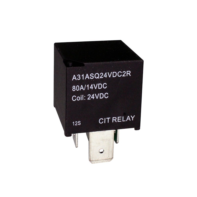 1 pcs : A31ASQ24VDC2R - RELAY AUTOMOTIVE SPST 80A 24V