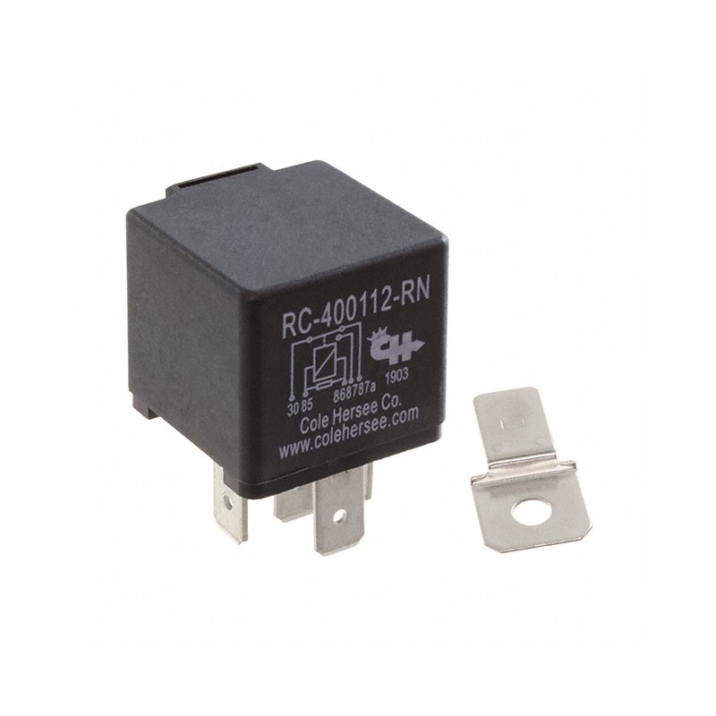 1 pcs : RC-400112-RN - RELAY GEN PURPOSE SPDT 40A 12V
