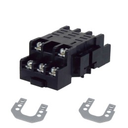 1 pcs : SH3B-05 - RELAY SOCKET 11 POS DIN RAIL