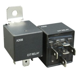 1 pcs : A2KM1ASQ24VDC1.6D - RELAY AUTOMOTIVE SPST 120A 24V