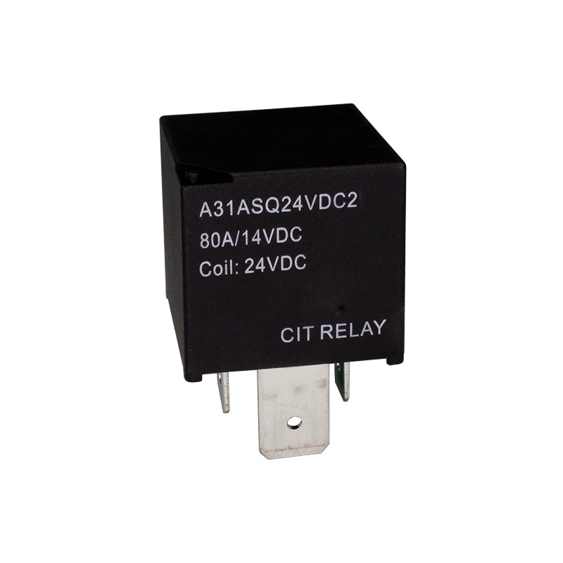 1 pcs : A31ASQ24VDC2 - RELAY AUTOMOTIVE SPST 80A 24V