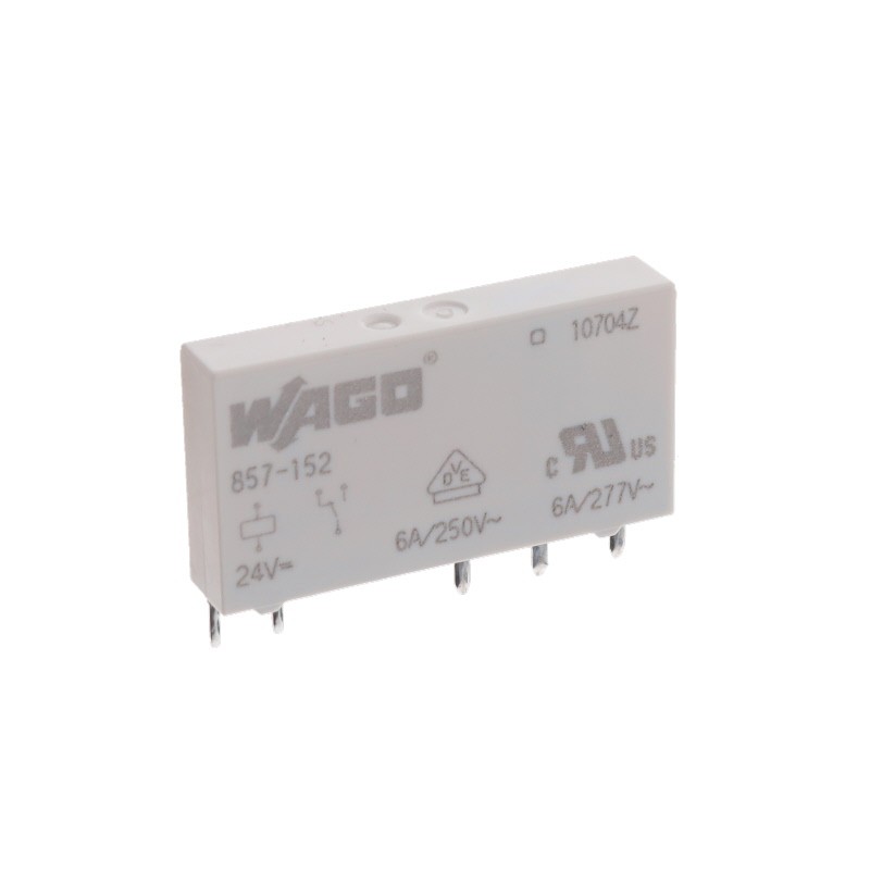 1 pcs : 857-152 - RELAY GEN PURPOSE SPDT 6A 24V
