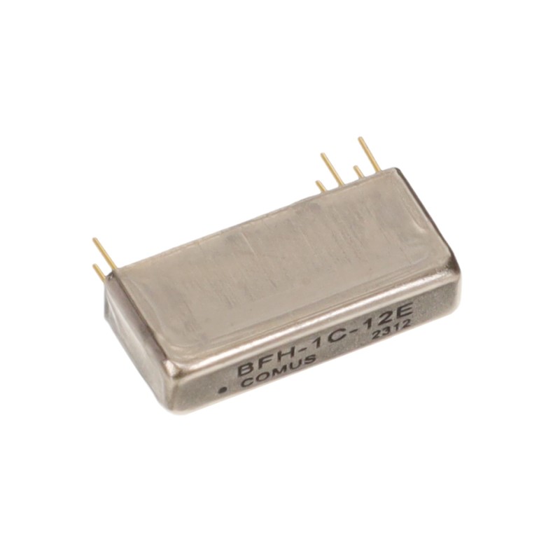 1 pcs : BFH-1C-12E - REED RELAY SPDT .5A 12V
