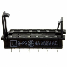 1 pcs : S-PS - RELAY SOCKET 12 POS THROUGH HOLE