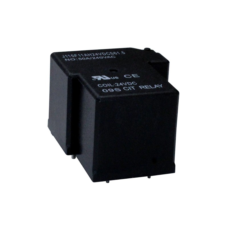 1 pcs : J115F11AH24VDCS61.5 - RELAY GEN PURPOSE SPST 50A 24V