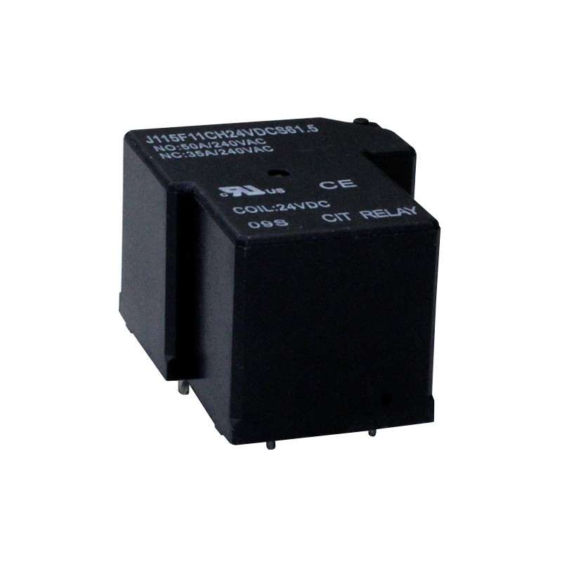 1 pcs : J115F11CH24VDCS61.5 - RELAY GEN PURPOSE SPDT 50A 24V