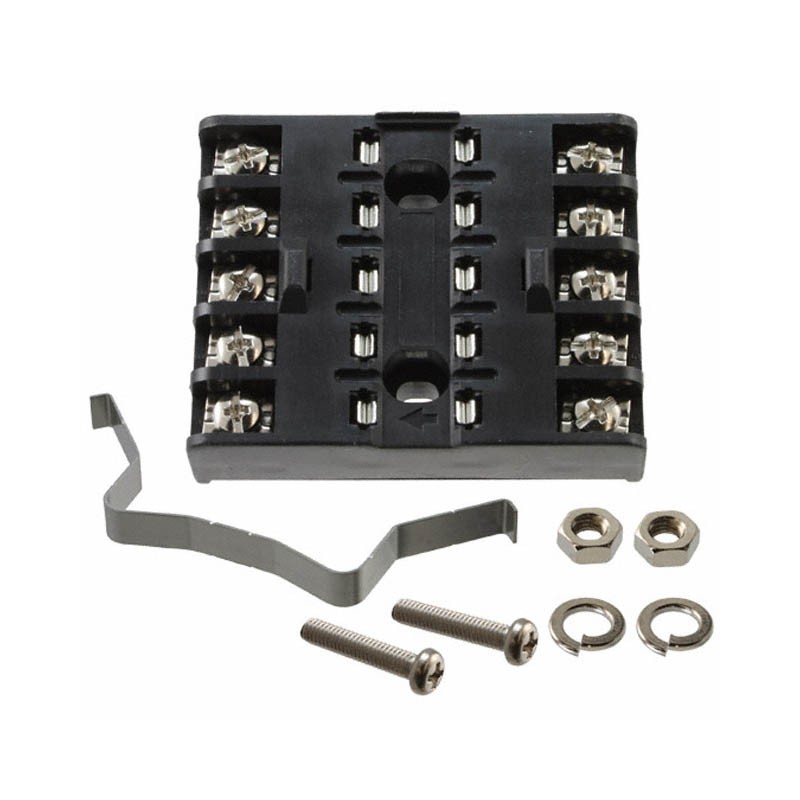 1 pcs : SP2-SF - RELAY SOCKET 10 POS CHASSIS MT