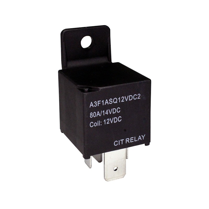 1 pcs : A3F1ASQ12VDC2 - RELAY AUTOMOTIVE SPST 80A 12V