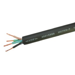 1 Reel of 100 M - RS PRO 4 Core Power Cable, 1.5 mm², 100m, Black CPE Sheath, 450 V, 750 V