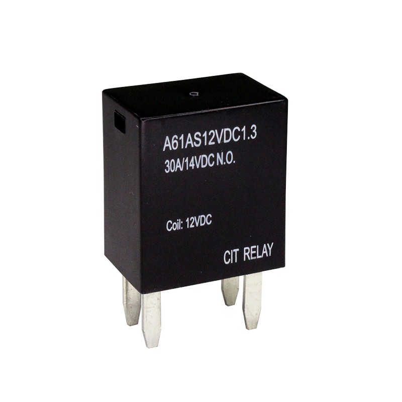 1 pcs : A61AS12VDC1.3R - RELAY AUTOMOTIVE SPST 30A 12V