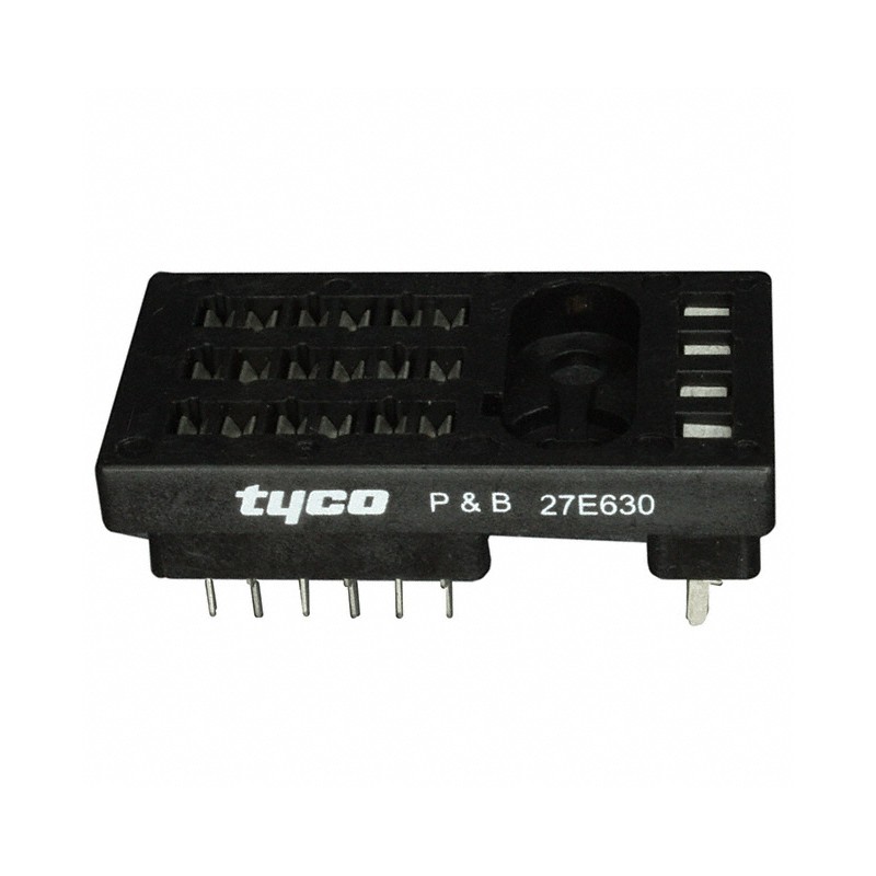 1 pcs : 27E630 - RELAY SOCKET 22 POS THROUGH HOLE
